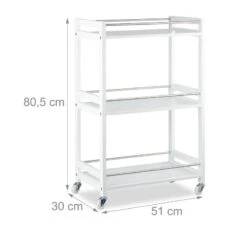 Desserte Cuisine 3 étages -Promos Meubles Boutique 00f7a74412524cf18e627fdc466e9536