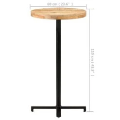 VIDAXL Table De Bar -Promos Meubles Boutique 03f2a775f0924ee99a8aed77307ede2e