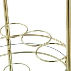 Chariot De Cuisine Ovale Avec 2 Niveaux -Promos Meubles Boutique 09ec24fbb3c845a7b8fb56adc24ef64c