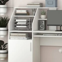 Bureau Ordinateur Edwin Blanc -Promos Meubles Boutique 0f24e9639eb748599a7a2c8aae5d607e