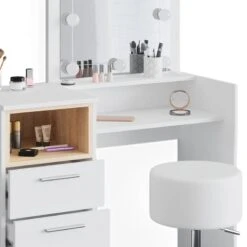 Coiffeuse Beatrice Blanc/sonoma (3 él.) 12 Coiffeuse Beatrice Blanc/sonoma (3 él.) -Promos Meubles Boutique 0facfdb0a0b34f2f922a0b5582d7d94b