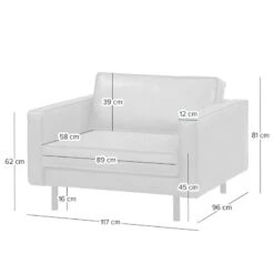 Fauteuil XL FORT DODGE -Promos Meubles Boutique 1000015504 221202 500 SKETCH DETAILS P000000001000015504 sketch