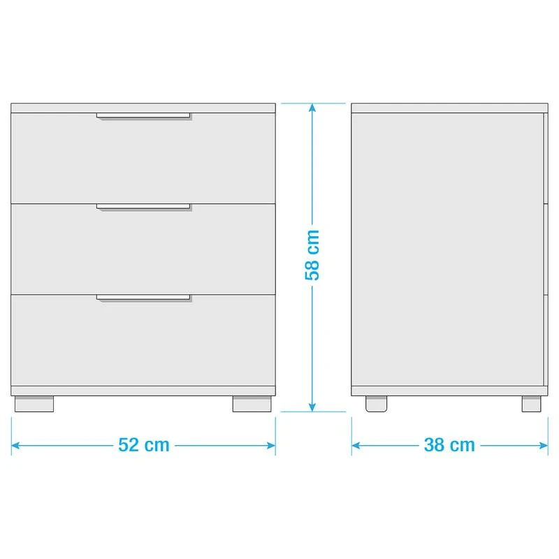 Table De Nuit Easy Plus II 10 Table De Nuit Easy Plus II – Image 8