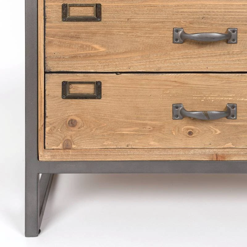 Armoire Bar à Vin Vintage Bois Clair 17 Armoire Bar à Vin Vintage Bois Clair – Image 15