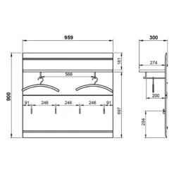 Porte-manteaux mural Adana II -Promos Meubles Boutique 1000189520 191022 12044300006 SKETCH DETAILS P000000001000189520 sketch