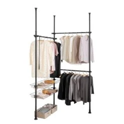 Wenko Penderie Télescopique Herkules Duo -Promos Meubles Boutique 1000214315 200529 15410500029 IMAGE P000000001000214315