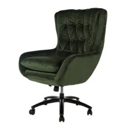 Fauteuil De Bureau Bracon Velours