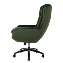Fauteuil De Bureau Bracon Velours -Promos Meubles Boutique 1000218357 220330 035 DETAILS P000000001000218357