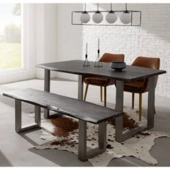 Table En Bois Massif KAPRA 41 Table En Bois Massif KAPRA -Promos Meubles Boutique 1000227931 210208 10041800017 MOOD DETAILS P000000001000227931 mood