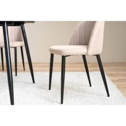 Chaises Capitonnées Jacklin V (2 élém.) -Promos Meubles Boutique 1000230131 221219 120 DETAILS P000000001000230131