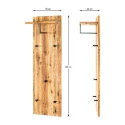 Porte-manteau mural Oderen II -Promos Meubles Boutique 1000252678 210325 08130000056 SKETCH DETAILS P000000001000252678 sketch