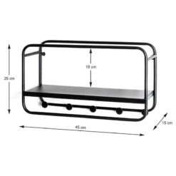 Porte-manteau Mural Botto -Promos Meubles Boutique 1000267360 210518 16033100006 SKETCH DETAILS P000000001000267360 sketch