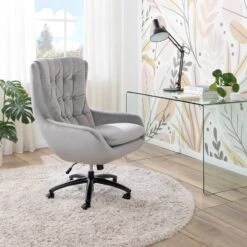 Fauteuil De Bureau Bracon Velours -Promos Meubles Boutique 1000272625 220823 020 MOOD DETAILS P000000001000272625 mood