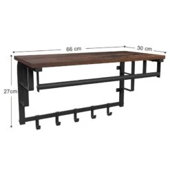 Porte-manteau Mural Montevallo II -Promos Meubles Boutique 1000283956 210813 06354800153 SKETCH DETAILS P000000001000283956 sketch