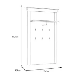Porte-manteaux mural Kimbark -Promos Meubles Boutique 1000295083 211125 144854000534 SKETCH DETAILS P000000001000295083 sketch