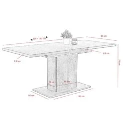 Table Aton II -Promos Meubles Boutique 1000309973 211117 17121300734 SKETCH DETAILS P000000001000309973 sketch