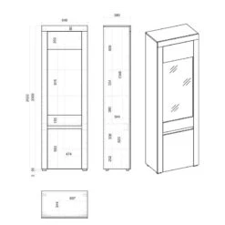 Vitrine Stonda 26 Vitrine Stonda -Promos Meubles Boutique 1000314585 211209 12531800652 SKETCH DETAILS P000000001000314585 sketch