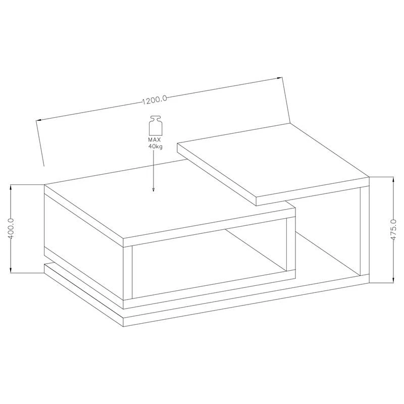 Table Basse Littor 5 Table Basse Littor – Image 3