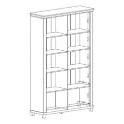 Vitrine Haute Emmanuela -Promos Meubles Boutique 1000339983 220317 501 SKETCH DETAILS P000000001000339983 sketch