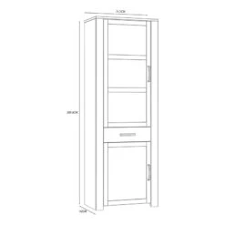 Vitrine Vassia -Promos Meubles Boutique 1000344675 220414 500 SKETCH DETAILS P000000001000344675 sketch