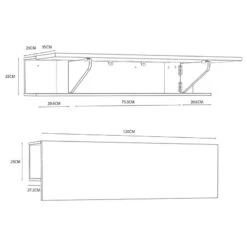 Étagère Multifonction Warner 13 Étagère Multifonction Warner -Promos Meubles Boutique 1000348140 220505 500 SKETCH DETAILS P000000001000348140 sketch