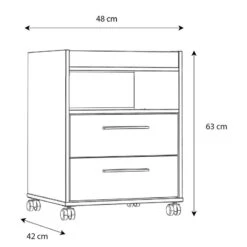 Caisson De Bureau Trent -Promos Meubles Boutique 1000348142 220505 500 SKETCH DETAILS P000000001000348142 sketch