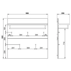 Porte-manteau Mural Genova -Promos Meubles Boutique 1000363567 220705 500 SKETCH DETAILS P000000001000363567 sketch