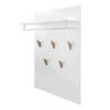 Porte-manteau Mural LINDHOLM à étagère 2 Porte-manteau Mural LINDHOLM à étagère -Promos Meubles Boutique 1000364014 231006 010 IMAGE P000000001000364014