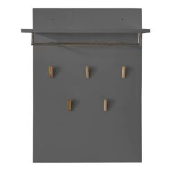 Porte-manteau Mural LINDHOLM à étagère -Promos Meubles Boutique 1000364016 230331 030 DETAILS P000000001000364016