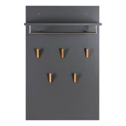 Porte-manteau Mural LINDHOLM à étagère -Promos Meubles Boutique 1000364016 230831 030 DETAILS P000000001000364016