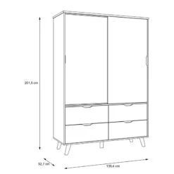 Armoire à Portes Coulissantes Weser -Promos Meubles Boutique 1000366214 220913 500 SKETCH DETAILS P000000001000366214 sketch