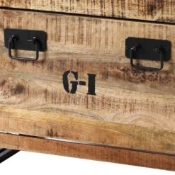 Meuble à Chaussures En Bois Massif Iron -Promos Meubles Boutique 1000371218 230420 042 DETAILS P000000001000371218