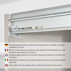 Armoire à Portes Coulissantes Quadra IV -Promos Meubles Boutique 1000371227 230727 034 DETAILS P000000001000371227