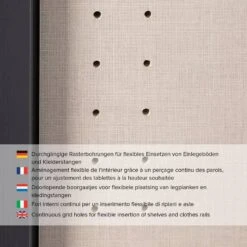 Armoire à Portes Coulissantes Quadra IV -Promos Meubles Boutique 1000371227 230727 035 DETAILS P000000001000371227