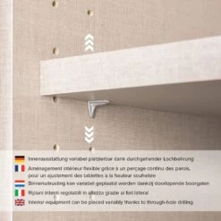 Armoire à Portes Coulissantes Quadra IV -Promos Meubles Boutique 1000371227 230727 037 DETAILS P000000001000371227