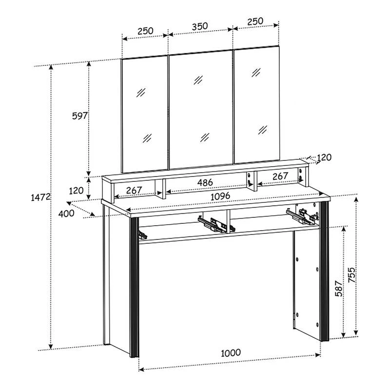 Coiffeuse Jasmund 11 Coiffeuse Jasmund – Image 9