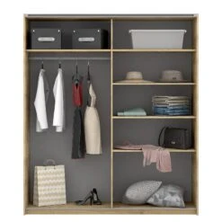 Armoire à Portes Coulissantes Krasbea -Promos Meubles Boutique 1000385136 230425 030 DETAILS P000000001000385136