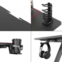 Pro-Tec Bureau Gaming Oakland Avec Support 14 Pro-Tec Bureau Gaming Oakland Avec Support -Promos Meubles Boutique 16cb6097fa754692ad517aa5d1ddd511