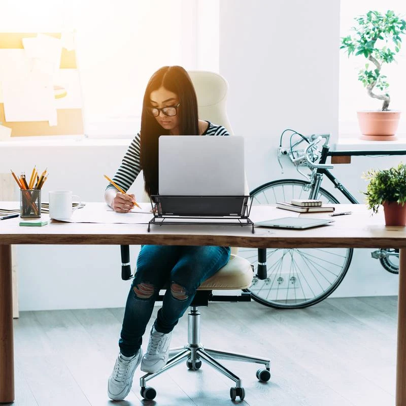 Support Pour Ordinateur 13 Pouces Noir 5 Support Pour Ordinateur 13 Pouces Noir – Image 3