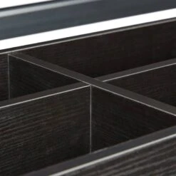 Table Console Verre Avec 4 Compartiments -Promos Meubles Boutique 1ac05511a124459da0078e61a4274c26