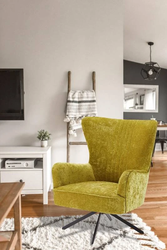 Fauteuil Bob Jaune 5 Fauteuil Bob Jaune – Image 3