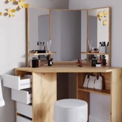 Coiffeuse D'angle Arielle Avec Tabouret -Promos Meubles Boutique 1f7609131da84d4780987f1fb51e2b9d