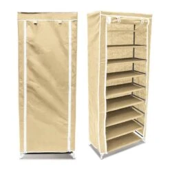 2xArmoire à Chaussures En Tissu Pliante -Promos Meubles Boutique 2202a3df1a6042a686047bae01221daf