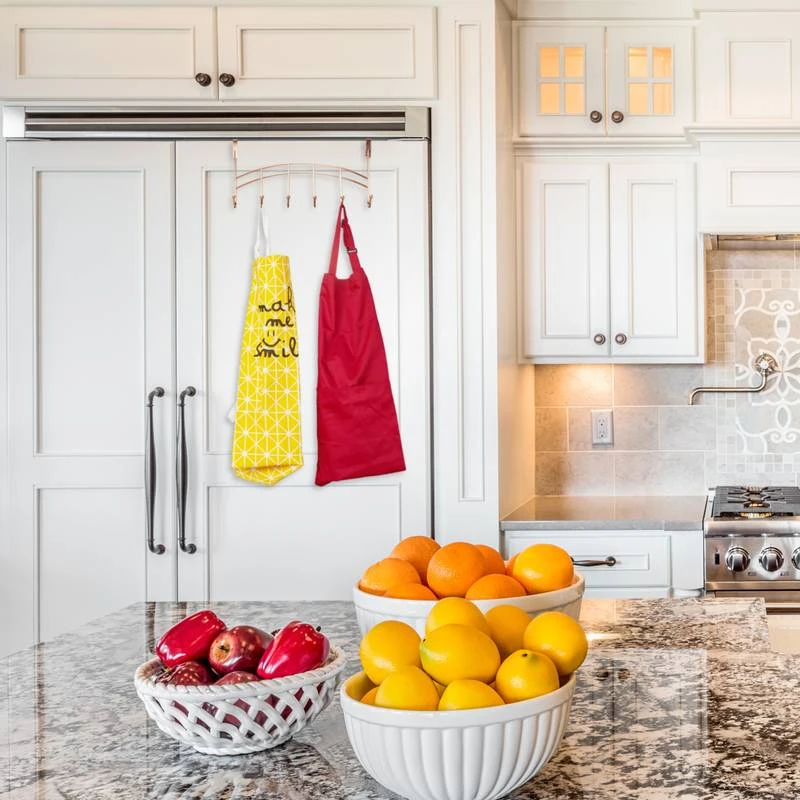 10 X Patères De Porte Avec 6 Crochets 5 10 X Patères De Porte Avec 6 Crochets – Image 3