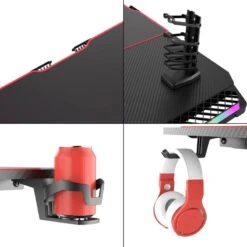 Pro-Tec Bureau Gaming Stockton -Promos Meubles Boutique 25f443690cd9434493147500c9b37739