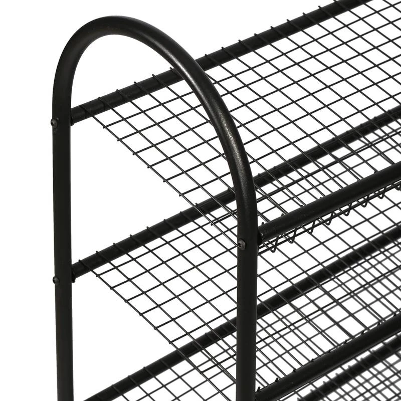 Étagère à Chaussures Odder à 4 Niveaux 6 Étagère à Chaussures Odder à 4 Niveaux – Image 4