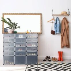 Meuble à Chaussures 18 Compartiments -Promos Meubles Boutique 29650d17fba043e5a7a05d185dd4a5b7