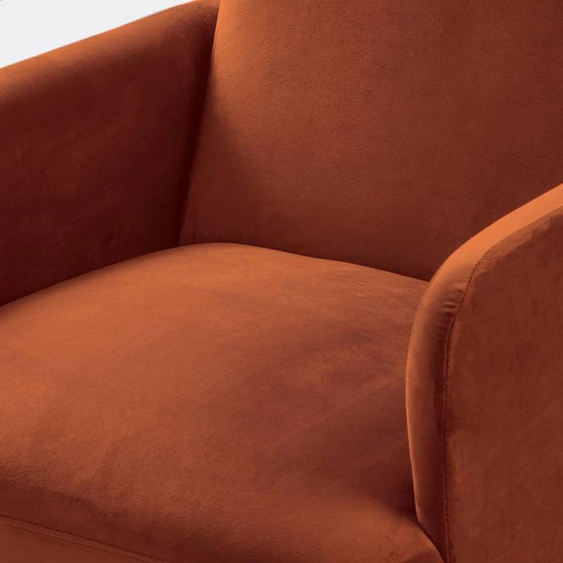 Fauteuil Rétro Velours Vert Forêt 19 Fauteuil Rétro Velours Vert Forêt – Image 17