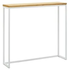 Table Mange Debout 30x120x110cm BL-NA