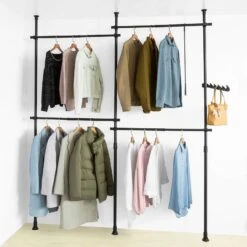 Télescope Porte-manteaux KLS03-SCH 16 Télescope Porte-manteaux KLS03-SCH -Promos Meubles Boutique 32a4afffc691437881db834c0a7dd41f